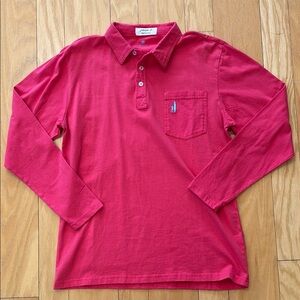 Johnnie-O Long Sleeve Polo, Boys Youth 14, like new